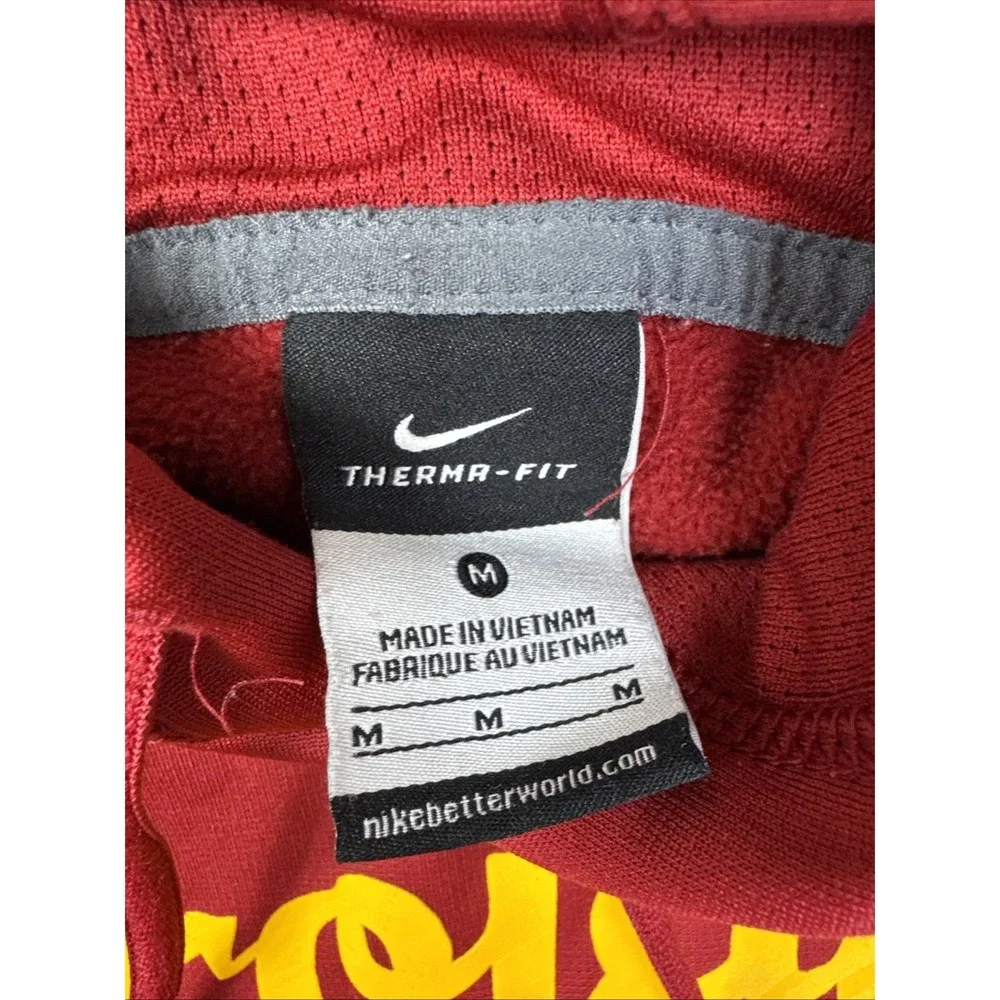 University Southern California Nike Therma-Fit Hoodie Men's M Red NCAA Football